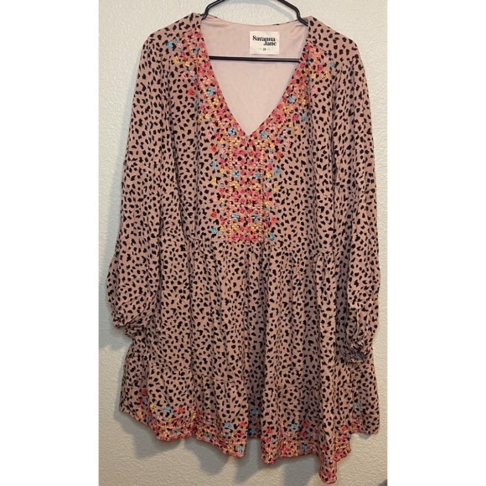 Savanna Jane Salsa Flare Dress Size 2X